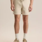 HEMP HERRINGBONE SHORT