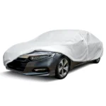 Hyvek All Weather Waterproof Car Cover Breathable and UV Protection with Ventilation Window and Door Zipper - Image 2
