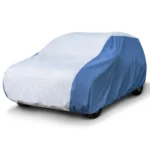 Hyvek All Weather Waterproof SUV Cover Breathable and UV Protection White/Blue