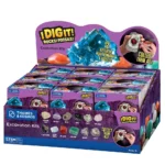 I Dig It! Rocks & Fossils - Mini Excavation (Giftbox, in 18-pc Display)