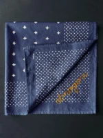 i+w vintage blue bandana - Image 3
