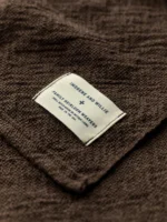 i+w x family heirloom weavers cotton throw in brown - Image 3
