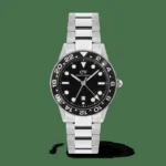 Iconic GMT Link Black Ceramic Bezel Silver