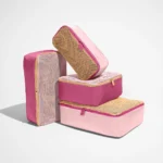 Insider Packing Cubes (Set of 4) in Pink Sand