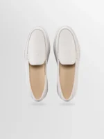 Lido Leather Loafer in Parchment - Image 3