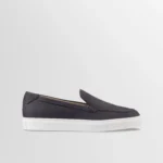 Lido Nubuck Loafer in Obsidian