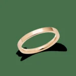 Line Ring Polished Rose Gold 2.5mm