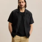 LINEN SHIRT - SHORT SLEEVE