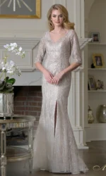 Long Formal Dress: Rina Di Montella RD3530
