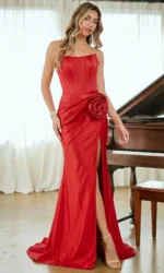Long Prom Dress: Amelia Couture AL1400
