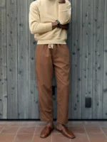 lounge pant in field brown