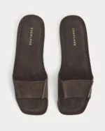 Made in Italy Opanka Band Sandal | Cacoa Suede - Image 2