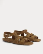 Made in Italy Opanka Sandal | Biscott Suede - Image 2