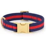 Mariner Striped Webbing Dog Collar - Image 2