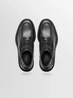 Milo Leather Boot in Nero - Image 3