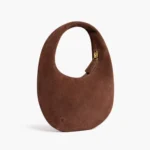Mini Crescent | Chocolate Suede - Image 2