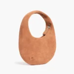 Mini Crescent | Tan Suede - Image 2