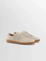 Monza Suede Sneaker in Papyrus - Image 2