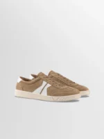Monza Suede Sneaker in Wheat - Image 2
