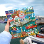 New England Wharf 1000 Piece Puzzle - Image 2