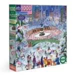 New York City Ice Skaters 1000 Piece Puzzle