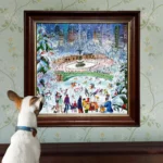 New York City Ice Skaters 1000 Piece Puzzle - Image 2