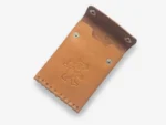 No. 092-GD Card Case with Snaps Bear, Natural - Image 3
