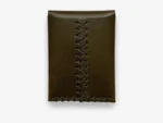 No. 092-GD Card Case with Snaps GOGD, Olive - Image 2