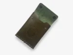 No. 092-GD Card Case with Snaps GOGD, Olive - Image 3