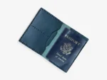 No. 153-GD Passport Case Bear, Navy - Image 2
