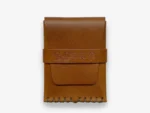 No. 155-GD Card Case with Flap Bears, Tan