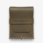 No. 155-GD Card Case with Flap GD, Taupe