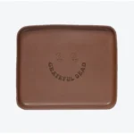 No. 471-GD Large Leather Valet Tray Smile, Brown