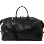 No. 643 Large Carryall, Black Leather