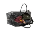 No. 643 Large Carryall, Black Leather - Image 2