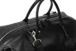 No. 643 Large Carryall, Black Leather - Image 3