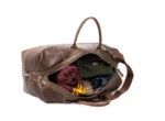No. 643 Large Carryall, Brown Leather - Image 2