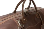 No. 643 Large Carryall, Brown Leather - Image 3