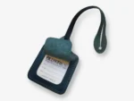 No. 645-GD Luggage Tag Bear, Navy - Image 3