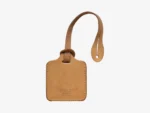 No. 645-GD Luggage Tag Skel, Natural - Image 2