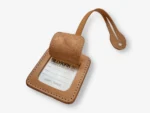 No. 645-GD Luggage Tag Skel, Natural - Image 3