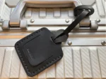 No. 645 Luggage Tag, Black - Image 3