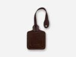 No. 645 Luggage Tag, Dark Brown