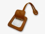 No.645 Luggage Tag, Tan - Image 2
