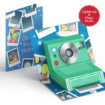 Oh Snap, It's Your Birthday Music and Lights Pop-Up Card & Bouquet Bundle - Image 2