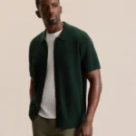 PATTERN KNIT SHIRT