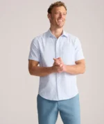 Performance Seersucker Short-Sleeve Shirt