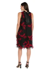 Petite Short Black Party Dress: R&M Richards 4328P - Image 2