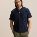 PIQUE HENLEY