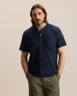 PIQUE HENLEY